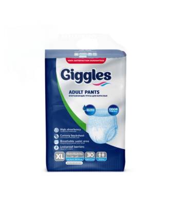 Giggles Hasta Bezi Külotlu X-Large 30 Adet