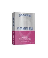 En uygun fiyatlarla Goodday Vitamin B12 1000 mcg 60 Tablet