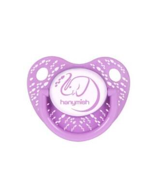 Hanymish Rainbow Silikon Damaklı Emzik Mor 0 - 6 Ay No 1