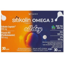 En uygun fiyatlarla Haver Stikolin Omega 3 Allday 60 Kapsül