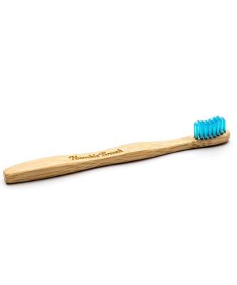 Humble Brush Doğal Yumuşak Çocuklar İçin Diş Fırçası Mavi
