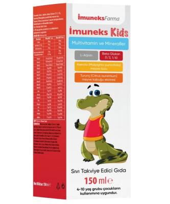 İmuneks Kids Multivitamin Mineral 150 ML - 1