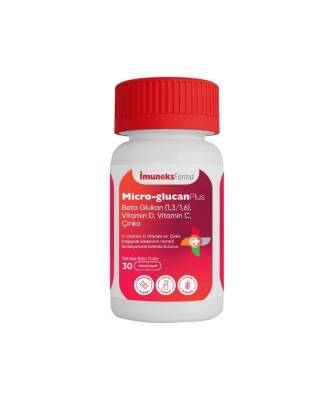 İmuneks Micro Glucan Plus 30 Kapsül