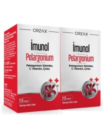 Imunol Pelargonium 15 Kapsül - 1 Alana 1 Bedava
