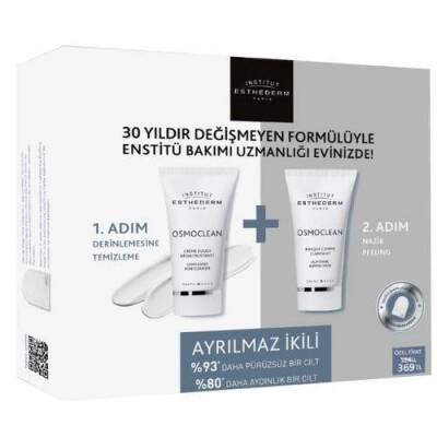 İnstitut Esthederm Osmoclean Deep Cleanser 75 ML+ Buffing Mask 75 ML Bakım Seti