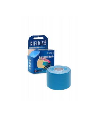 Kifidis Sporcu Bandı 5cm x 5m Mavi