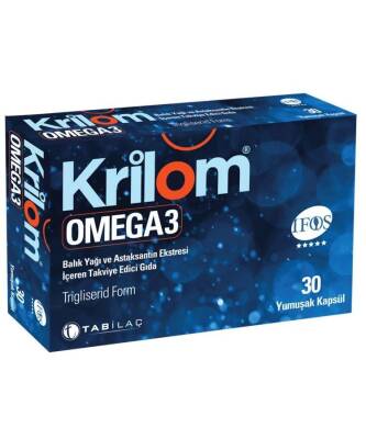 Krilom Omega-3 30 Kapsül