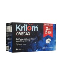 En uygun fiyatlarla Krilom Omega 3 50 Kapsül 3 Al 2 Öde