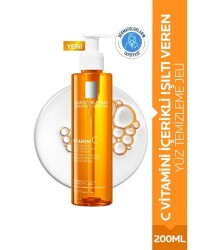 La Roche Posay C Vitamini İçerikli Işıltı Veren Yüz Temizleme Jeli 200 ml
