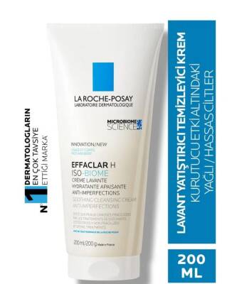 La Roche Posay Effaclar H Iso Biome Temizleyici Krem 200 ML