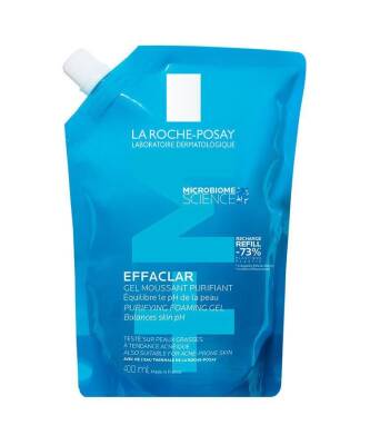 La Roche Posay Effaclar Yağlı Ciltler İçin Yüz Temizleme Jeli Refill 400 ML