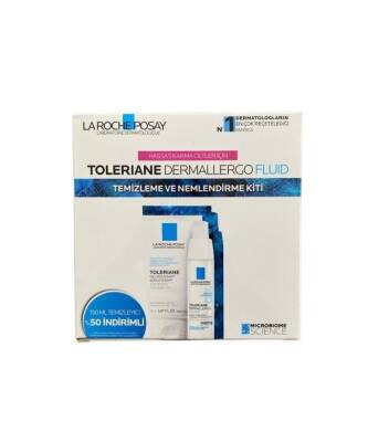 La Roche Posay Toleriane Dermallergo Fluide 40 ML- Toleriane Gel Moussant 150 ML