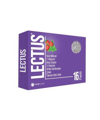 Lectus Africa Sardunyası 16 Pastil