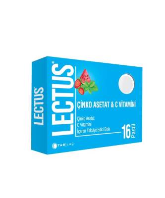 Lectus Çinko Asetat 16 Pastil