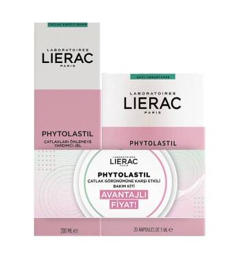 Lierac Phytolastil Çatlak Görünümüne Karşı Etkili Bakım Kiti Gel 200 ML + Ampul 20 x 5 ML
