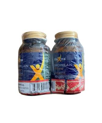 Lifextra Bromelain 30 Kapsül 2.si %50 İndirimli