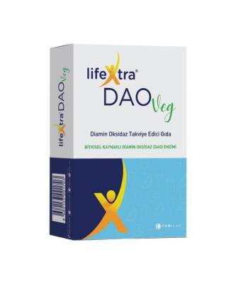 Lifextra DAOveg Diamin Oksidaz 30 Tablet