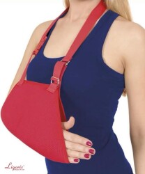 En uygun fiyatlarla Ligorix Airteks Kumaş Kol Askısı - Kırmızı