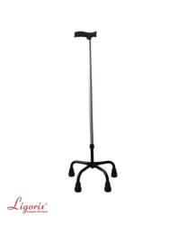 Ligorix Gri Tripot Baston 4 Ayaklı