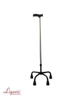 Ligorix Gri Tripot Baston 4 Ayaklı