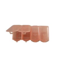 Ligorix Günlük İlaç Saklama Kutusu Turuncu