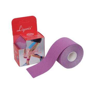 Ligorix Kinesio Tape Sporcu Bandı 5cmX5m Mor