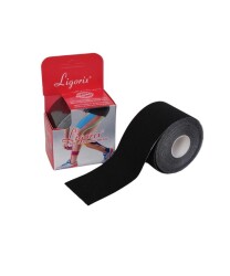 Ligorix Kinesio Tape Sporcu Bandı 5cmX5m Siyah