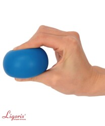 En uygun fiyatlarla Ligorix Silikon El Terapi Topu Mavi Orta