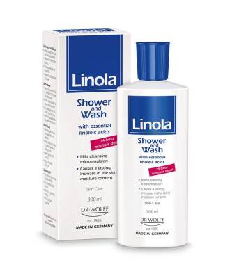 Linola Shower And Wash Yüz ve Vücut Şampuanı 300 ML