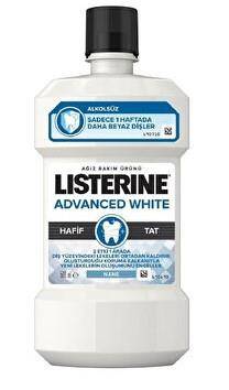 Listerine Advanced White Hafif Tat 1000 ML