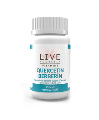 Live Yourself Quercetin Berberin 60 Kapsül