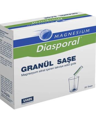 Magnesium Diasporal Granül 20 Saşe
