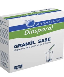 En uygun fiyatlarla Magnesium Diasporal Granül 20 Saşe