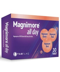 En uygun fiyatlarla Magnimore All Day 30 Tablet