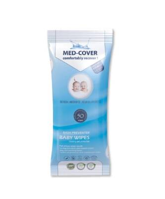 Med-Cover Pişik Önleyici Bebek Temizleme Mendili 50 Adet - 1