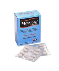 En uygun fiyatlarla Mega-Farma Mega Joint Tip II Kolajen 60 Tablet