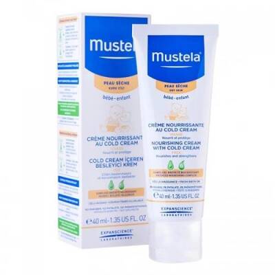 Mustela Cold Cream İçeren Besleyici Yüz Kremi 40 ML