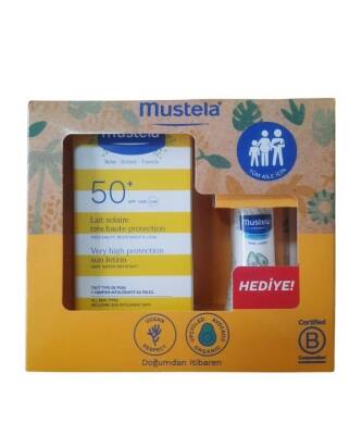 Mustela Very High Protection Sun Lotion SPF50 100 ML+ Mustela Hydra Bebe 50 ML
