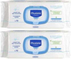 Mustela Islak Temizleme Mendili 2 X 70 Avantajlı Paket