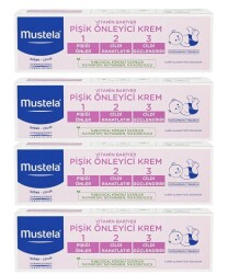 En uygun fiyatlarla Mustela Vitamin Barrier 1.2.3 50 ml 4'lü Pişik Kremi