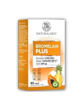 Naturalnest Bromelain Plus 60 Kapsül