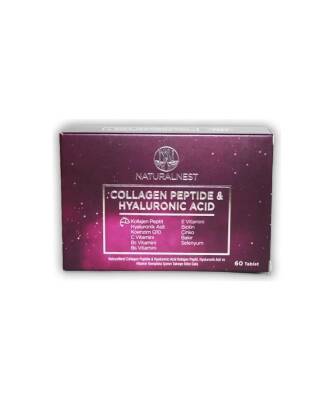 Naturalnest Collagen Peptide Hyaluronic Acid 60 Tablet