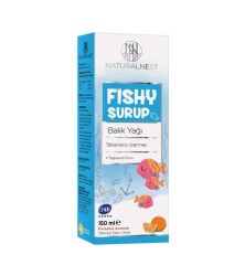 NaturalNest Fishy Portakal Aromalı 150 ml Şurup
