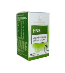 Naturalnest HNS Vitamin-Mineral Bitkisel Ekstre 60 Tablet