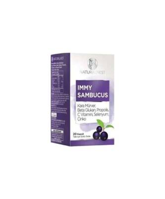 Naturalnest Immy Sambucus Takviye Edici Gıda 20 Kapsül