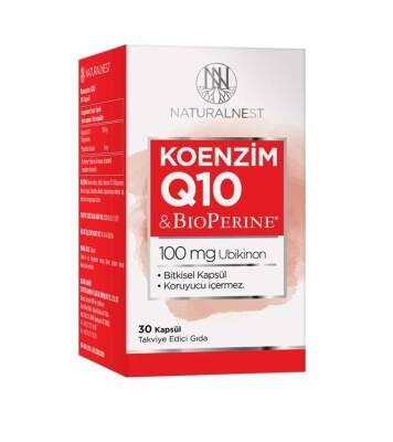 Naturalnest Koenzim Q10 30 Kapsül