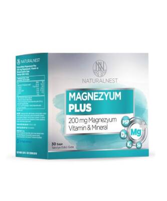 Naturalnest Magnezyum Plus 30 Saşe