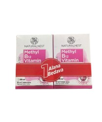 Naturalnest Methyl Vitamin B12 Spray 10 ML 1 Alana 1 Bedava