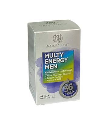 Naturalnest Multi Energy Men 30 Tablet