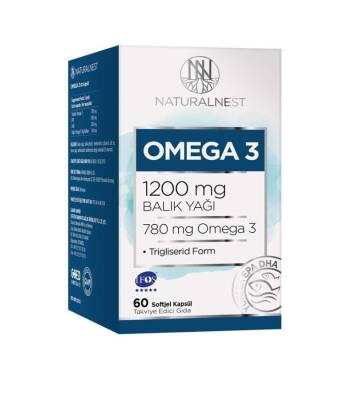 Naturalnest Omega 3 1200 Mg 60 Kapsül